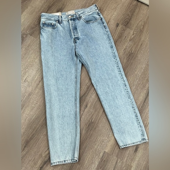 Everlane Denim - NWT Everlane Size 27 The Rigid Slouch Jean Vintage Sky Blue High Rise Denim
